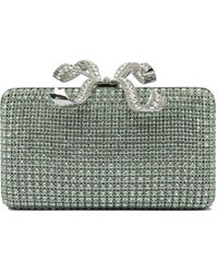 Self-Portrait - Clutches Verde-Donna - Lyst