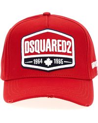 DSquared² - Logo Cap Hats - Lyst