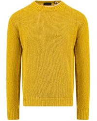 Roberto Collina - Cotton And Linen Sweater - Lyst
