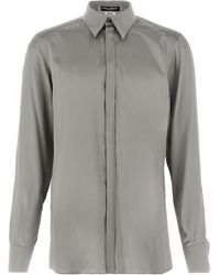 Dolce & Gabbana - Martini Camicie Grigio-Uomo - Lyst