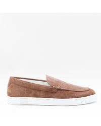 Brunello Cucinelli - Leather Loafers - Lyst