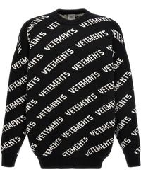Vetements - Monogram Sweater Sweater, Cardigans - Lyst
