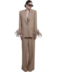 The Archivia - Tailleur Giacca e Pantaloni Ares Camel- -Camel - Lyst