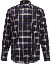 Burberry - Camicia Slim A Quadri - Lyst