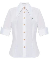 Vivienne Westwood - Violin Short Sleeved Cotton Shirt - Lyst