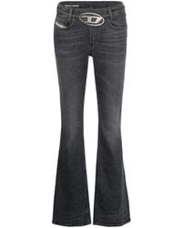 DIESEL - Logo Denim Jeans - Lyst