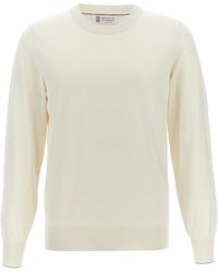 Brunello Cucinelli - Cotton Sweater - Lyst