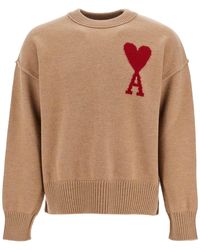 Ami Paris - Ami De Cœur Sweater - Lyst