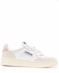 Autry - Sneakers Medalist Low In Pelle - Lyst
