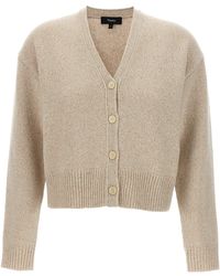 Theory - Cropped Cardigan Sweater, Cardigans - Lyst
