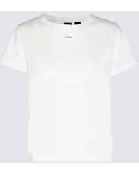 Pinko - Cotton T-Shirt - Lyst