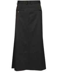 MM6 by Maison Martin Margiela - Back-To-Back Midi Skirt Skirts - Lyst