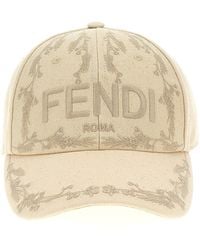 Fendi - Roma Cappelli Bianco - Lyst