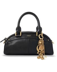 Chloé - Small Bowling Leather Crossbody Bag - Lyst