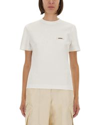 Jacquemus - Cotton T-Shirt - Lyst
