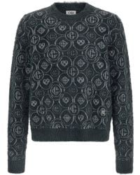 CASABLANCA - Fluffy Monogram Sweaters And Cardigans - Lyst