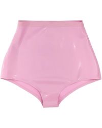 Maison Margiela - Latex High Waist Briefs - Lyst