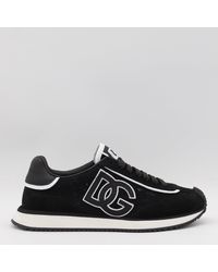 Dolce & Gabbana - Sneakers Con Applicazione Logo-Donna - Lyst
