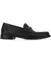 Fendi - O'lock Ff Canvas & Leather Loafer - Lyst