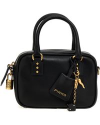 Pinko - Bowling Bag Borse A Mano Nero - Lyst