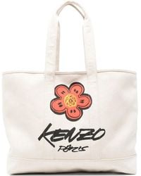 KENZO - X Futura 2000 Utility Boke Flower-Print Tote Bag - Lyst