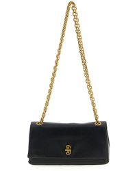 Marc Jacobs - The Dual Chain Wallet Borse A Spalla E Tracolla Nero-Donna - Lyst