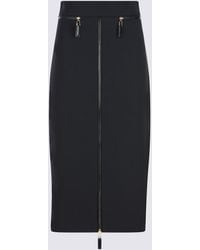 Elisabetta Franchi - Skirts Blacks And Greys-Donna - Lyst