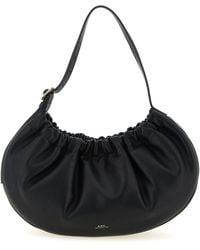 A.P.C. - 'Ninon Hoop' Shoulder Bag - Lyst