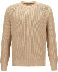 Brunello Cucinelli - Crewneck Sweater Sweater, Cardigans - Lyst