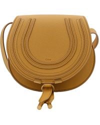 Chloé - Marcie Mini Leather Crossbody Bag - Lyst