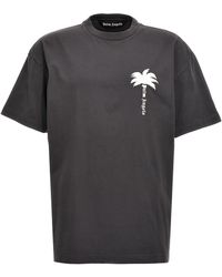 Palm Angels - T-shirt con stampa palm tree - Lyst