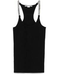 Stella McCartney - Tank Top With Chain Detail - Lyst