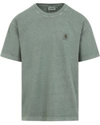 Carhartt - Ss Nelson Cotton T-Shirt-Uomo - Lyst