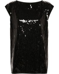Junya Watanabe - Sleeveless Top With Sequins - Lyst