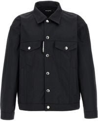 DSquared² - Ever Jean D2 Puffer Jackets Nero-Uomo - Lyst