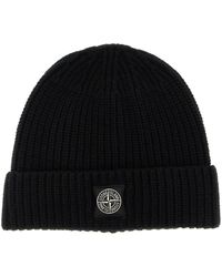Stone Island - Rws Cappelli Nero-Uomo - Lyst