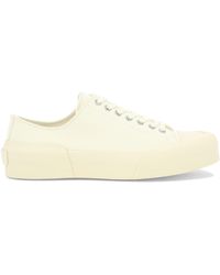 Jil Sander - Low Top Canvas -Turnschuhe - Lyst