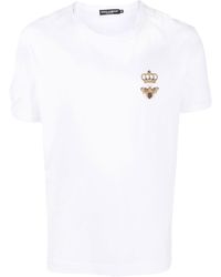 Dolce & Gabbana - T-Shirt Logo - Lyst