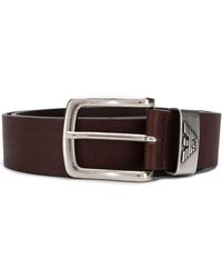 Emporio Armani Exclusive - Leather Belt - Lyst