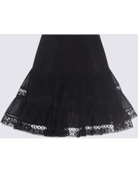 Charo Ruiz - Cotton Mini Skirt - Lyst