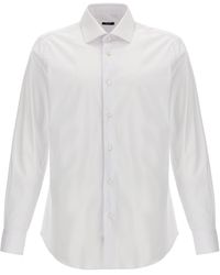 Barba Napoli - Poplin Shirt - Lyst