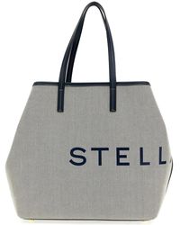 Stella McCartney - 'Logo' Shopping Bag - Lyst