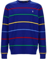 Polo Ralph Lauren - Striped Polo Shirt Sweatshirt Multicolor - Lyst