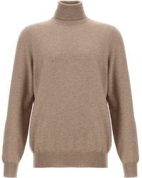 Brunello Cucinelli - Cashmere Turtleneck Sweater Maglioni-Uomo - Lyst