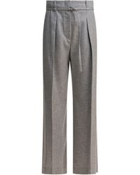 Brunello Cucinelli - Wide-Leg Pants - Lyst