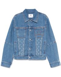 Marine Serre - Mon Denim Jacket - Lyst