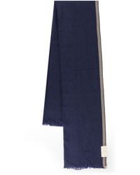 Brunello Cucinelli - Wool And Cashmere Scarf - Lyst