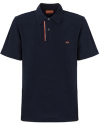 Missoni - Polo Con Colletto A Righe-Uomo - Lyst