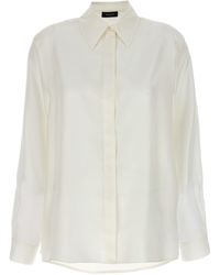 Fabiana Filippi - Silk Shirt Camicie Bianco - Lyst