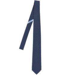 Ferragamo - Tetris Cravatte Blu - Lyst